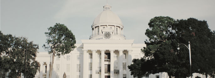 Alabama State Capitol in Montgomery, AL