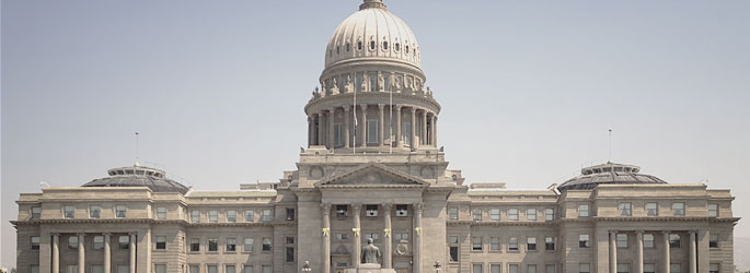 Idaho State Capitol in Boise, ID