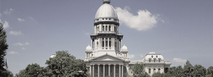 Illinois State Capitol in Springfield, IL
