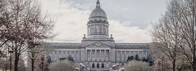 Kentucky State Capitol in Frankfort, KY