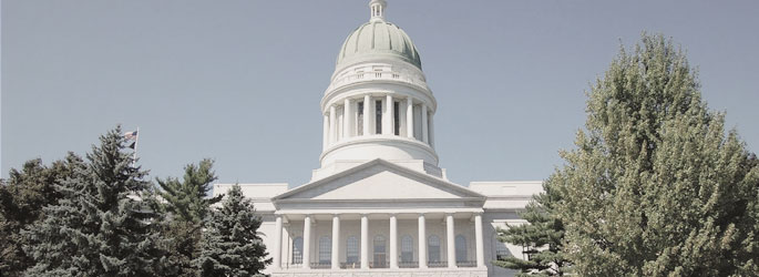Maine State Capitol in Augusta, ME