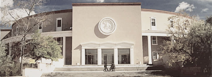 New Mexico State Capitol in Santa Fe, NM