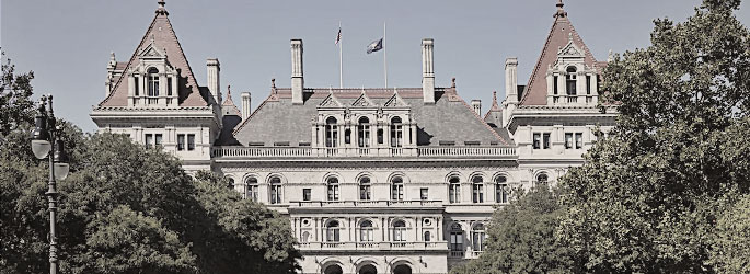 New York State Capitol in Albany, NY