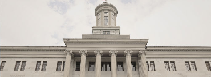 Tennessee State Capitol in Nashville, TN